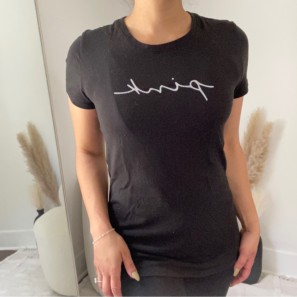 Victoria Secret PINK Black T-shirt